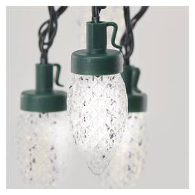 Vianočné osvetlenie EMOS 50 LED reťaz - 9,8 m, šišky, vonkajšie aj vnútorné, studená biela 

 obrázok produktu 3 z 6