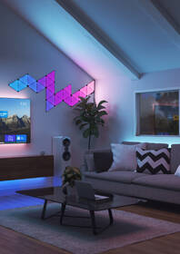 LED svetlo Nanoleaf Shapes Ultra Black Triangles Expansion Pack 3 ks 

 obrázok produktu 5 z 6