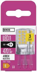 LED žiarovka EMOS ZQ9545.2 4W G9 NW 

 obrázok produktu 2 z 3