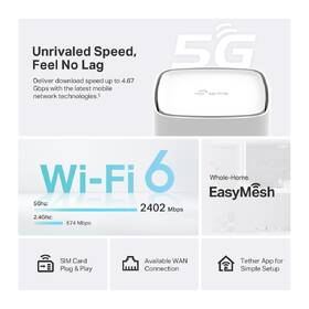 Router TP-Link NX500 5G biely

 obrázok produktu 3 z 7