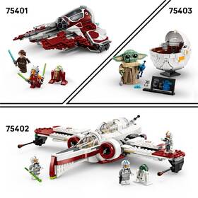 Stavebnica LEGO® Star Wars™ 75410 Mando, Grogu a stíhačka N-1 Starfighter™ 

 obrázok produktu 8 z 9