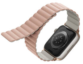 Remienok Uniq Revix Reversible na Apple Watch 38/40/41mm ružový/béžový

 obrázok produktu 2 z 5