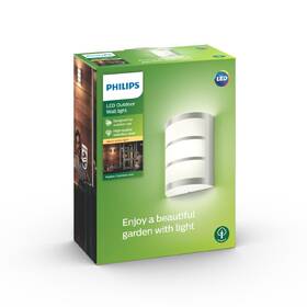 Nástenné svietidlo Philips Python, LED nerez

 obrázok produktu 2 z 2