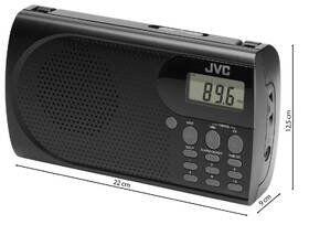 Rádioprijímač JVC RA-E431B čierny

 obrázok produktu 1 z 7