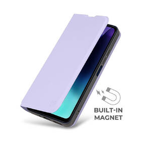Puzdro na mobil flipové Obal:Me SmoothTouch na Samsung Galaxy A17 4G/5G fialové

 obrázok produktu 3 z 4