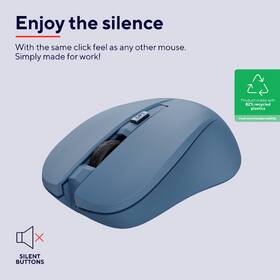 Myš Trust Mydo Silent Click modrá

 obrázok produktu 5 z 8