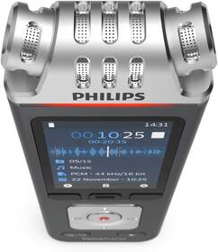 Diktafón Philips DVT7110 čierny/strieborný

 obrázok produktu 5 z 10