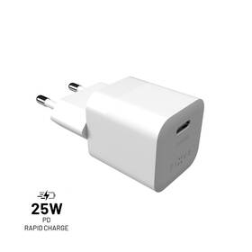 Nabíjačka do siete FIXED Mini s USB-C výstupem a podporou PD, 25W biela

 obrázok produktu 1 z 3