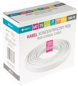 Koaxiálny kábel Dpm G06-25 1mm 25m biely

 obrázok produktu 1 z 1