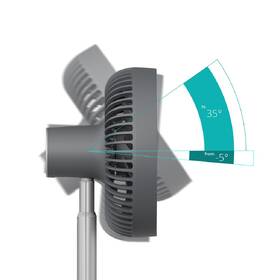 Ventilátor Duux DXCF90 Rize Flex, gray sivý

 obrázok produktu 8 z 10