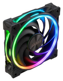 Ventilátor AKASA SOHO AR, 120 mm, ARGB, PWM čierny

 obrázok produktu 4 z 5