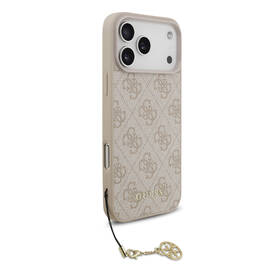 Kryt na mobil Guess 4G Charm Tone on Tone na Apple iPhone 17 Pro Max ružový

 obrázok produktu 2 z 6