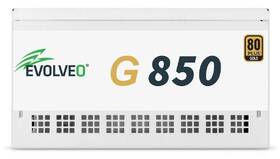 Zdroj Evolveo G850 White 850W 80+ Gold, ATX 3.1 biely

 obrázok produktu 6 z 11