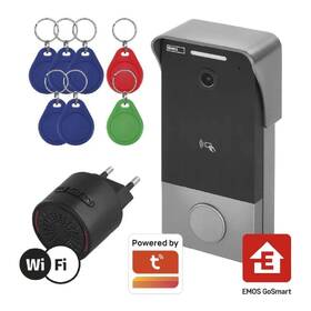 Videozvonček EMOS GOSMART IP-20PoE sivý

 obrázok produktu 10 z 15