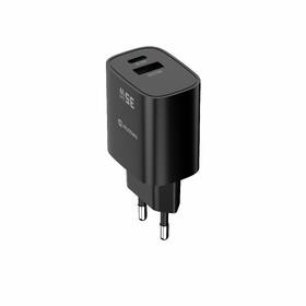 Nabíjačka do siete Swissten EDGE GaN 1x USB-C PD 35W/1x USB-A 18W QC čierna

 obrázok produktu 2 z 7