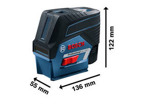 Krížový laser Bosch Professional GCL 2-50 C + RM 2 + BT150 (AA baterie) 

 obrázok produktu 4 z 6