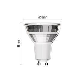 LED žiarovka EMOS bodová, 3W, 345lm, GU10, teplá biela 

 obrázok produktu 8 z 15