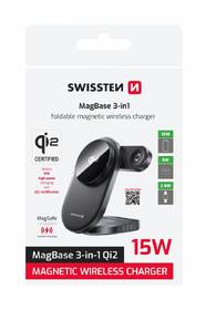 Bezdrôtová nabíjačka Swissten Qi2 MagBase 3v1 čierna

 obrázok produktu 7 z 7