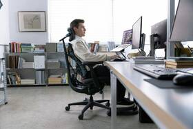 Ergonomická stolička LiberNovo Omni Pro Glacier, 48cm 

 obrázok produktu 14 z 19