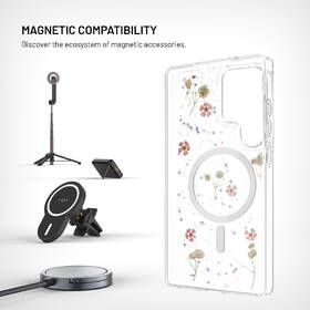 Kryt na mobil FIXED MagBloom s podporou MagSafe na Samsung Galaxy S25 Ultra priehľadný

 obrázok produktu 2 z 5