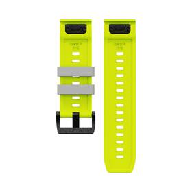 Remienok Cubenest Premium Silicone Garmin QuickFit Band 26mm sivý/žltý

 obrázok produktu 1 z 5