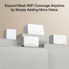 Kompletný Wi-Fi systém Mercusys Halo H27BE, BE3600 Mesh Wi-Fi 7 (3 ks) biely

 obrázok produktu 9 z 10