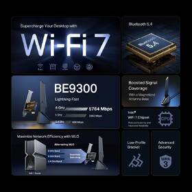 Wi-Fi adaptér TP-Link Archer TBE553E BE9300 čierny

 obrázok produktu 3 z 8