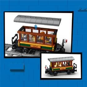 Stavebnica LEGO® City 60511 Vintage parní vlak 

 obrázok produktu 4 z 9