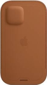 Puzdro na mobil Apple Leather Sleeve s Magsafe pre iPhone 12 | 12 Pro  - sedlovo hnedá 

 obrázok produktu 1 z 2