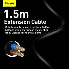 Nabíjačka do siete Baseus GaN3, 2x USB-A, 2x USB-C 100W čierna

 obrázok produktu 11 z 15