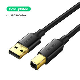 Kábel UGREEN USB/USB 2.0 B, 1m čierny

 obrázok produktu 1 z 2