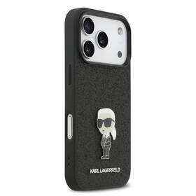Kryt na mobil Karl Lagerfeld Fixed Glitter Metal Ikonik na Apple iPhone 17 Pro čierny

 obrázok produktu 3 z 7