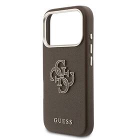 Kryt na mobil Guess PU Resin Logo na Apple iPhone 17 Pro Max hnedý

 obrázok produktu 4 z 6