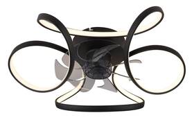 LED stropné svietidlo GLOBO LORIS 03638, s ventilátorom čierne

 obrázok produktu 4 z 7