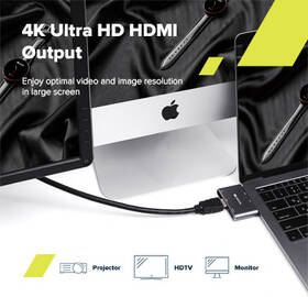 Dokovacia stanica Canyon DS-1 3v1 Thunderbolt 3 - Apple Mackbook sivá

 obrázok produktu 9 z 14