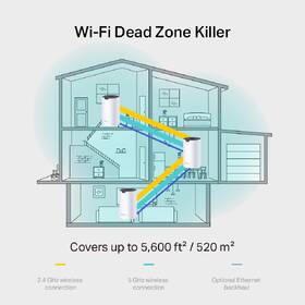 Kompletný Wi-Fi systém TP-Link Deco S7 (1 ks) biely

 obrázok produktu 2 z 5
