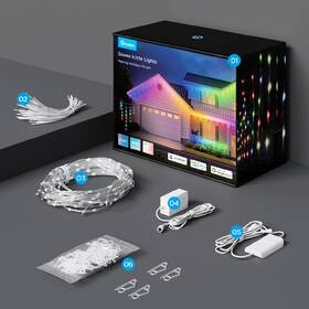 Vianočné osvetlenie Govee RGB cencúle, 10m 

 obrázok produktu 10 z 10