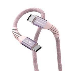 Kábel Verbatim Sync & Charge USB-C/USB-C 100W 1,2m ružový

 obrázok produktu 1 z 3
