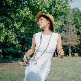Popruh na krk PGYTECH LinkGo Phone Photography Strap Braided sivý/modrý

 obrázok produktu 2 z 2