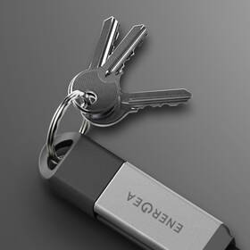Kábel Energea Sheath Key 2v1 nabíjecí - na kľúčenku (60 W) čierny

 obrázok produktu 2 z 4