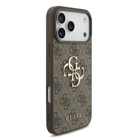 Kryt na mobil Guess 4G Metal Logo na Apple iPhone 18 Pro hnedý

 obrázok produktu 2 z 4