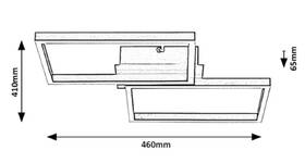 LED stropné svietidlo Rabalux Ludano 71032 čierne

 obrázok produktu 8 z 8