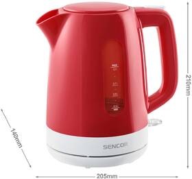 Rýchlovarná kanvica Sencor SWK 1024RD červená

 obrázok produktu 2 z 10