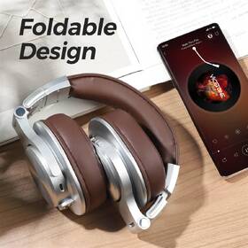Slúchadlá OneOdio Fusion A70 strieborná/hnedá

 obrázok produktu 5 z 6