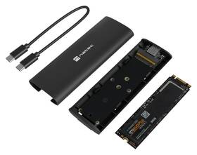 Box na HDD Natec Rhino Lite M.2 NVMe USB-C 3.2 Gen2 čierny

 obrázok produktu 4 z 6