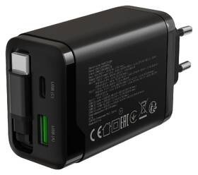 Nabíjačka do siete Canyon OnCharge 65RC Black, USB-C, 65W PD, QC, EU čierny

 obrázok produktu 5 z 7