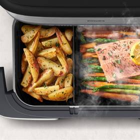 Fritéza teplovzdušná Philips s párou 9,5 l NA565/02 čierna/strieborná

 obrázok produktu 10 z 14