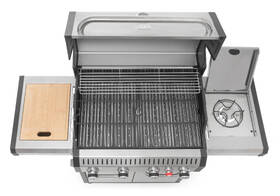 Gril záhradný plynový G21 GAH-BBQ4ALAB-SV Alabama Silver BBQ Premium Line 

 obrázok produktu 6 z 19