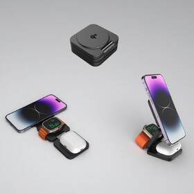 Bezdrôtová nabíjačka Cubenest EQ310 3v1 Qi2 s MagSafe (EQ310GY) sivá

 obrázok produktu 5 z 10