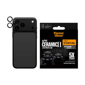 Tvrdené sklo PanzerGlass Hoops Ceramic na Apple iPhone 18 Pro/Pro Max černé čierne

 obrázok produktu 3 z 4